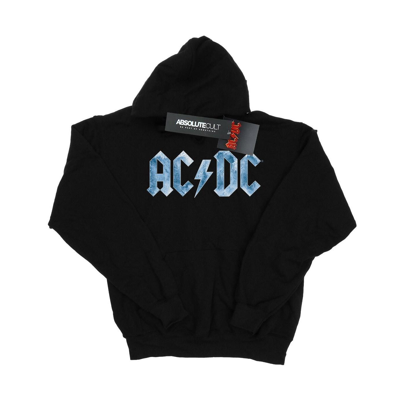 AC/DC jongensblauwe hoodie met ijslogo 9-11 Years zwart