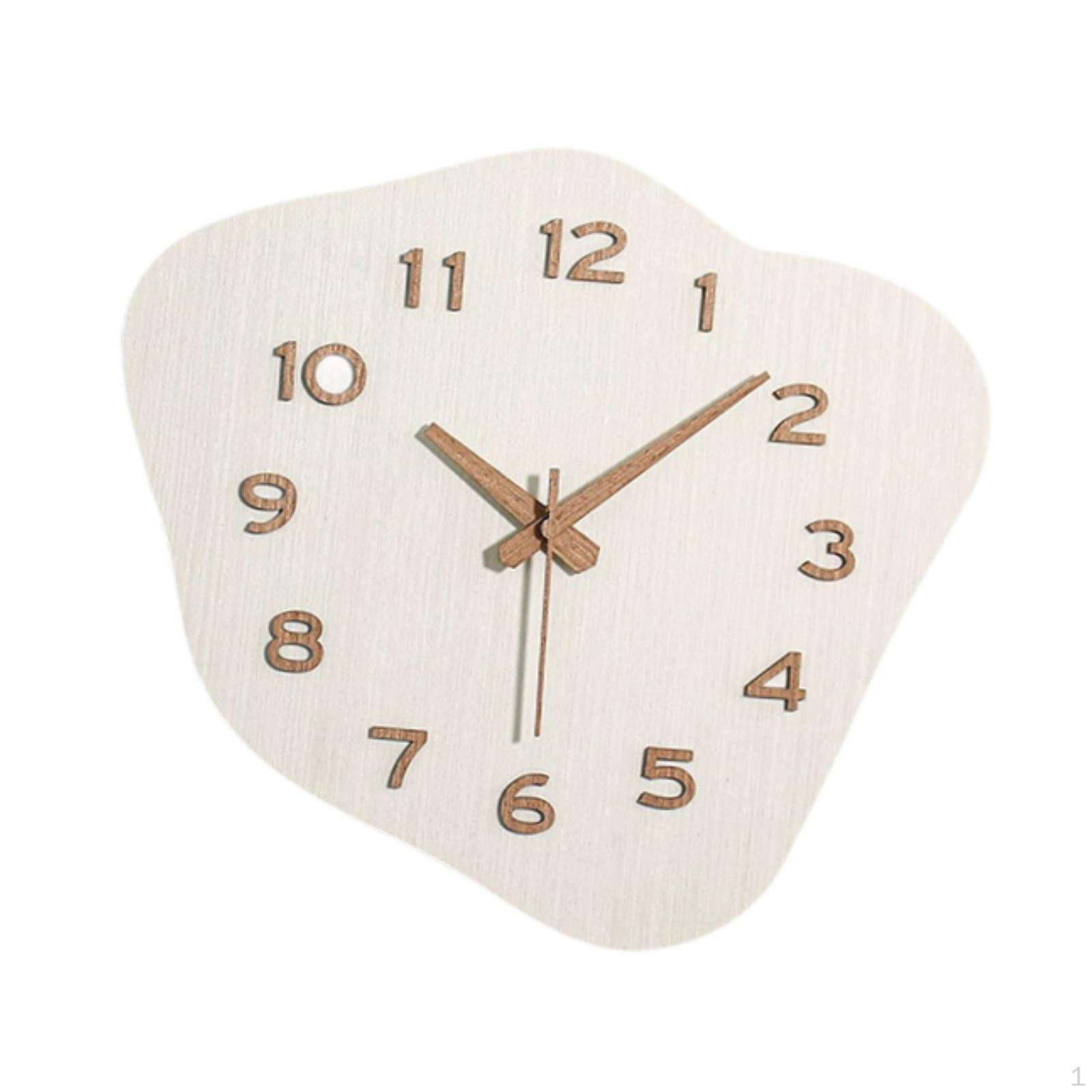 

Hanging Clock Decorative Art for Home and Office Spaces коричневий
