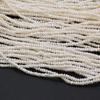 1String, Potato Shape Pearls, 3-3.5mm, White Natural Freshwater Pearl Beads for Jewelry Making DIY Supplies, Women's Craft Gifts 36cm
