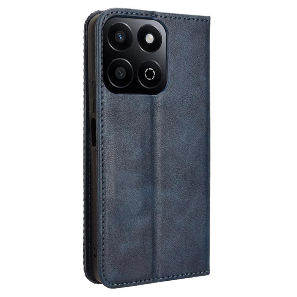 For Honor 200 Smart 5G/Play 60 Plus 5G/Play 9T/X7c 4G Phone Case Retro Stand Leather Wallet Cover