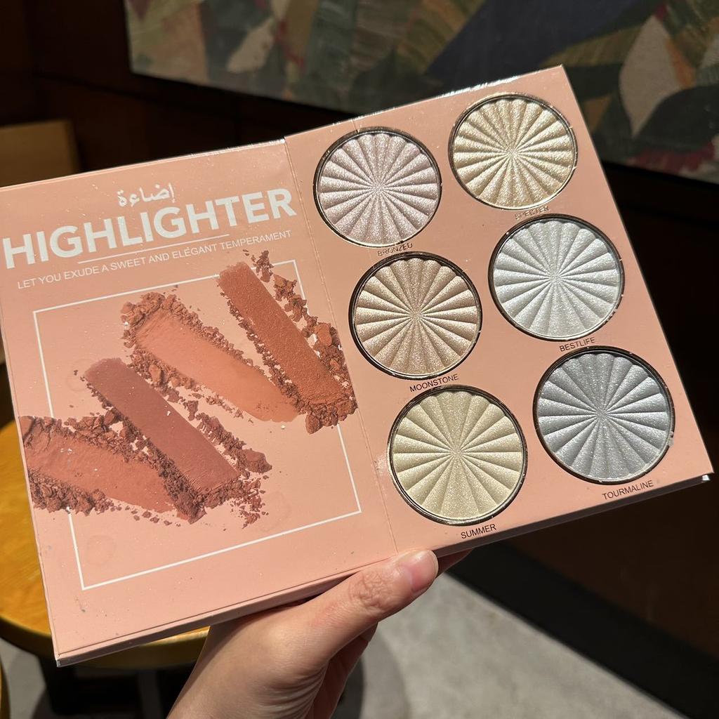 Multifunctional Eye Shadow Book 43 Colors Makeup Highlighter Blusher All In One Palette