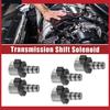 Pack of 5 for Hyundai for Kia Transmission Shift Solenoid Silver Tone Black