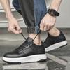 Fashion High Quality Vulcanize Shoes All-match Comfy Skateboard Footwear Genuine Leather Men's Casual Shoes 2025 New Man Tenis Masculino