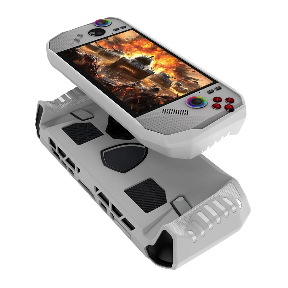 TPU Bracket Drop Protection Grip Case Shockproof Protective Shell Comfort Grip Cover Protector for MSI CLAW 8 Ryzen Edition 2025