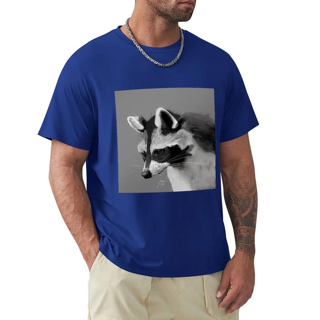 Raccoon T-Shirt sublime t shirt anime T-shirts for cotton