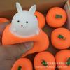 Carrot Rabbit Squeeze Toy - Small Animal Decompression Cup