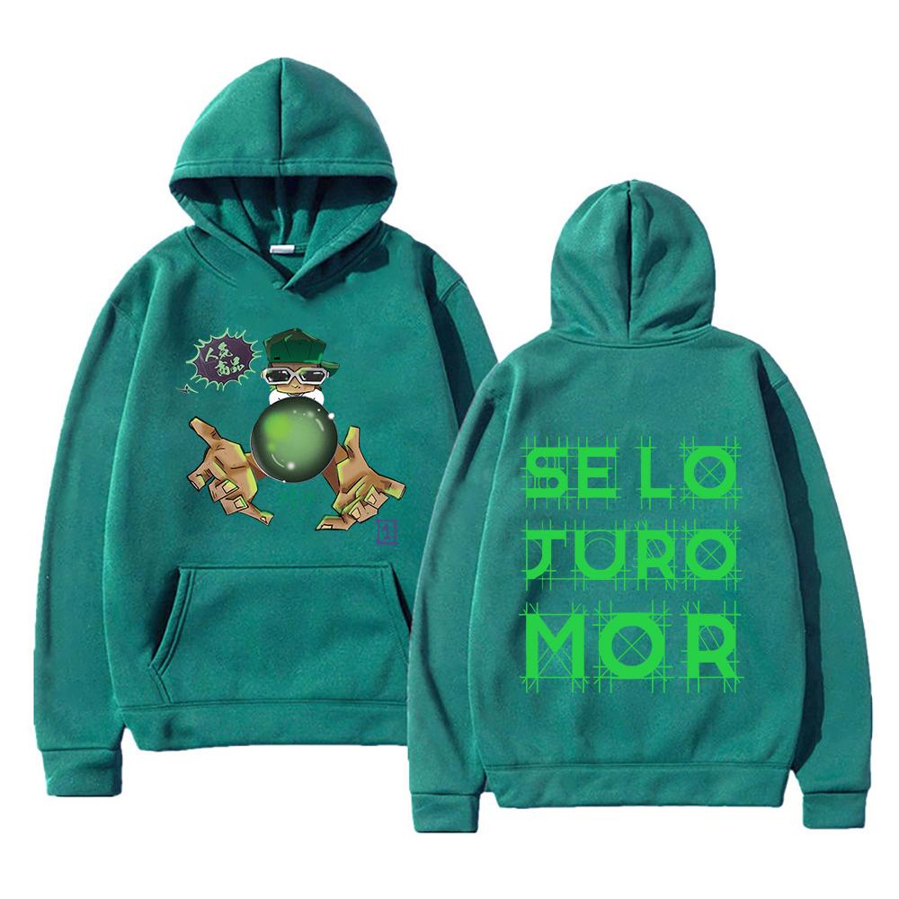 Rapper Feid Se Lo Juro Mor New Hoodie 2025 Feid Ferxxo Men/women Hoodies Harajuku Winter Clothes Pullover Sweatshirt Vintage