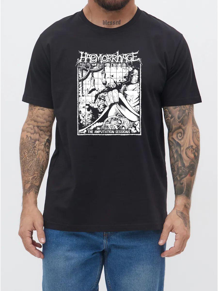 Black Haemorrhage metal T-shirt L