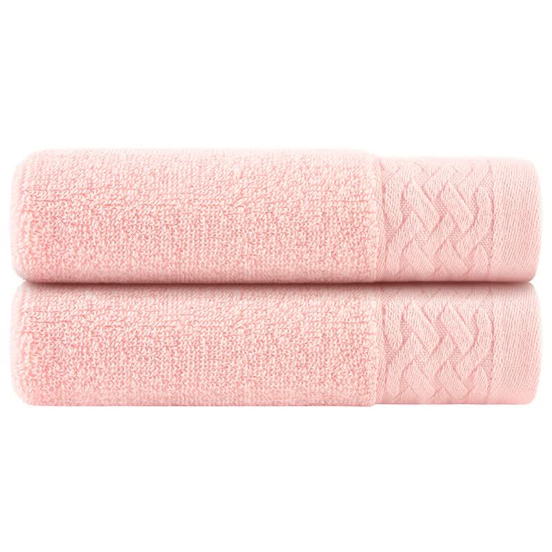 Jieliya Combed Cotton Hand Towel 2-Pack