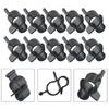 40pcs Weather Resistant Shelters Hook Windproofed Shade Canopies Clip for Camping Hiking and Backyard Use
