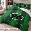 Hannover 96 Bedwäsche-Set mit Aufdruck Benutzerdefinierter Name Text 1 Bettbezug 2 Kissenbezüge Für Schlafzimmer