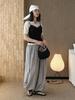 French Lace Boning Strap Camisole - Spring/Summer Slimming Textured Top for Women