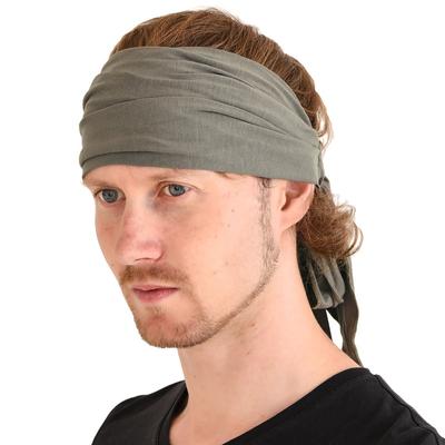 Boho Tarzı Türban Viskoz Eşarp Tek Beden Kömür Grisi [Charm] Saç Bandı, En Çok,