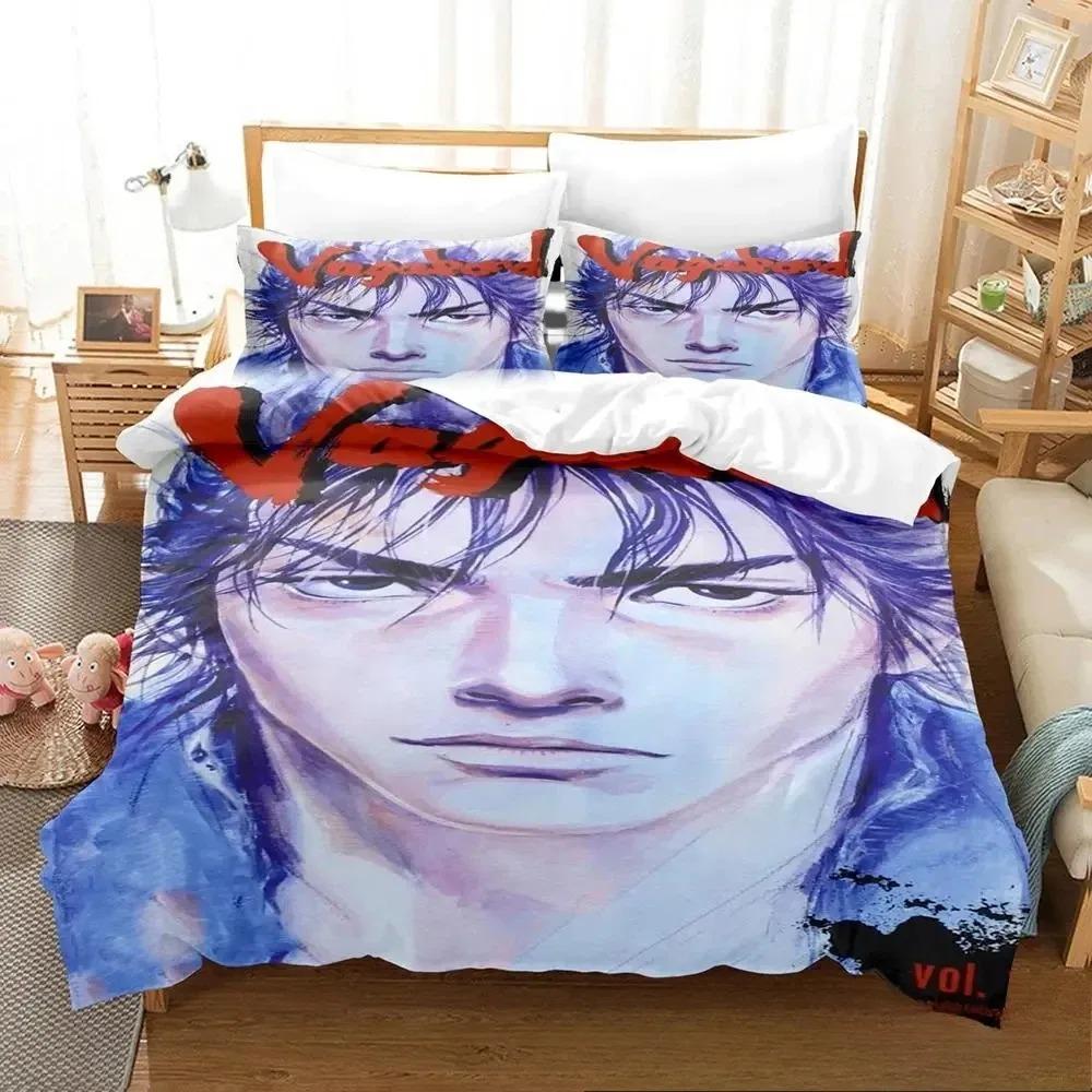 3D Print Vagabond Bedding Set Duvet Cover Bed Set Quilt Cover Pillowcase Comforter King Queen Size Boys Adult Bedding Set