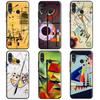 Wassily Kandinsky Abstract Artistic For Huawei Nova 9 SE 10 5T Y90 Y70 Y60 Y61 Y91 Y72 12i 12s 11i P60 Pro P20 P30 P40 Lite Case