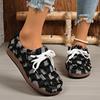 Women's Large-size Spring-autumn New Low-heeled Round-toe Single Shoes - Simple and Elegant