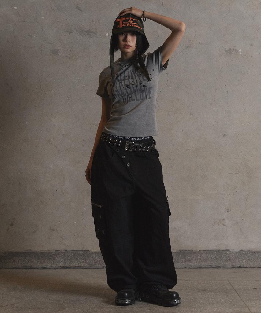 Garter Gallery Side Cross Bandana Cap_Camo