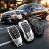 Zinc Alloy Car Key Cover For A-Class Remote Control Cover Mercedes-Benz A180 A200 AMG W204 Key Cover Accessories.
