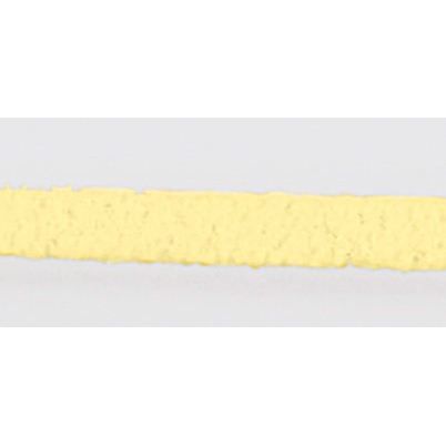 Cordon - Jaune - Daim micro - 3 mm - 2,5 m - Ra…
