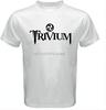 TRIVIUM Metal Rock Band Simple Logo Ascendancy Mens White Men T Shirt Sizeto 3XL