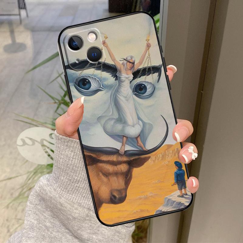 Salvador Dali Art Case For iPhone 17 Air 16 15 14 13 11 12 Pro Max Plus 12 13 Mini 16e 17 Pro Max Back Cover