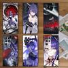 Honkai Star Rail Acheron Soft Phone Case for Samsung Galaxy S26 S25 Edge S24 Ultra S23 Plus S22 S21 FE S20 Black Cover Back Shel