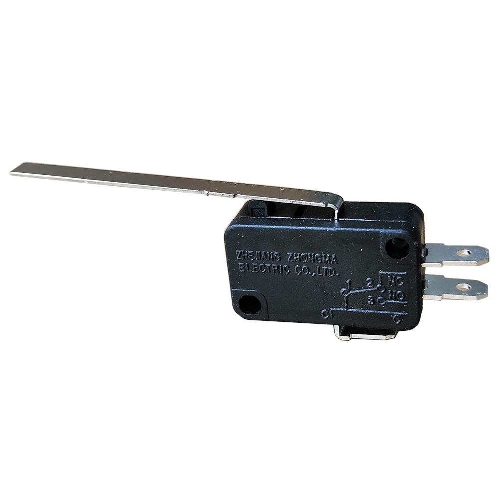 KW7-9 Micro Switches Momentary Microswitch Long Lever SPDT 1NO 1NC 125V 250V 16A, 6-Pack