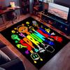 Sprunki1 Printed Absorbent Washable Carpet, Non-Slip Bathroom Mats, Kitchen Rugs, Yoga Mat,Living Room Entrance, Camping Picnic Rugs