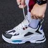 Men's shoes summer junior high school students casual sports shoes men's running versatile little white dad shoes platform non-slip
