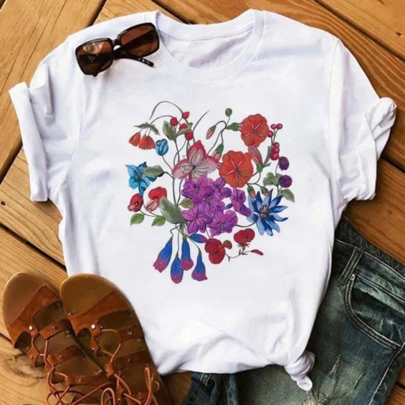 Funny Cat Pattern T-Shirt For Women Cute Pet Animal 3D Printed T Shirts Summer Fashion Tees Short Sleeves O-Neck Tops Streetwear