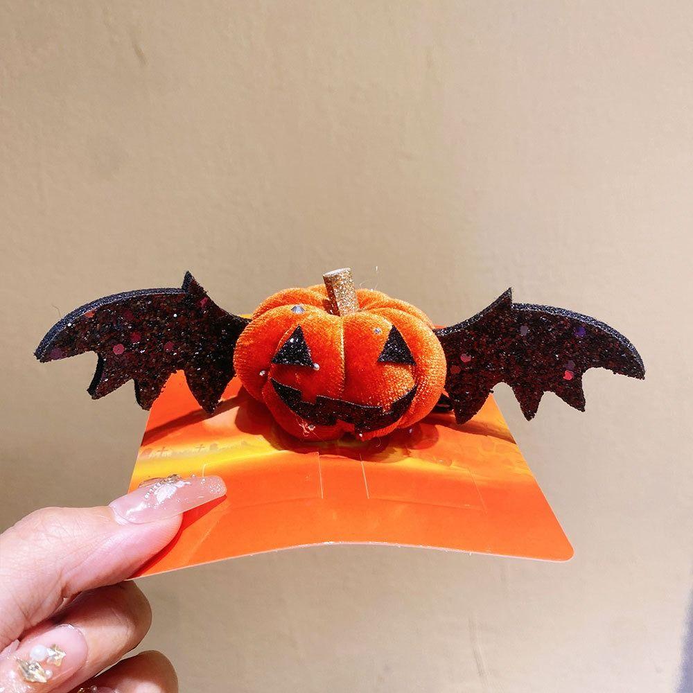 Y2K Halloween Hair Clip Ghost Witch Hat Hairpins Funny Cosplay Props Headwear Halloween