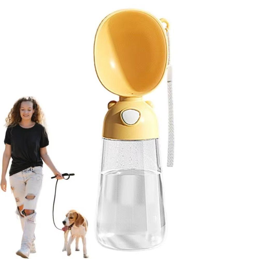 Portable Dog Drinking Bottle Leak Proof Pet Water Cup Pet Supplies Puppy Water Bottle Hiking