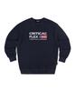 Keulitikeolpeullegseu Cf American Logo Sweatshirt Navy
