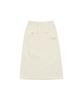 ACME DE LA VIE Woman Embo Napping Long Skirt (2Color)