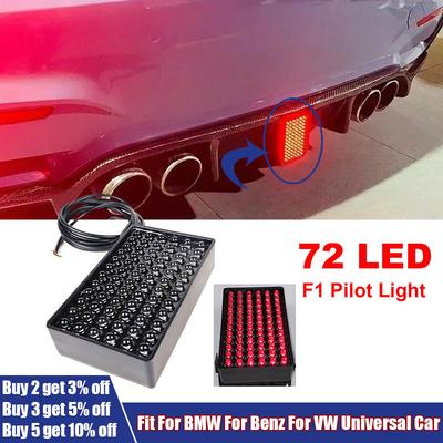 Autozubehör 72 LED Bremslicht F1 Pilot Leuchte LED Bremslichter Stoßstange Hinten Pilot Lampe Für BMW Für Benz Für VW Universelle Autos