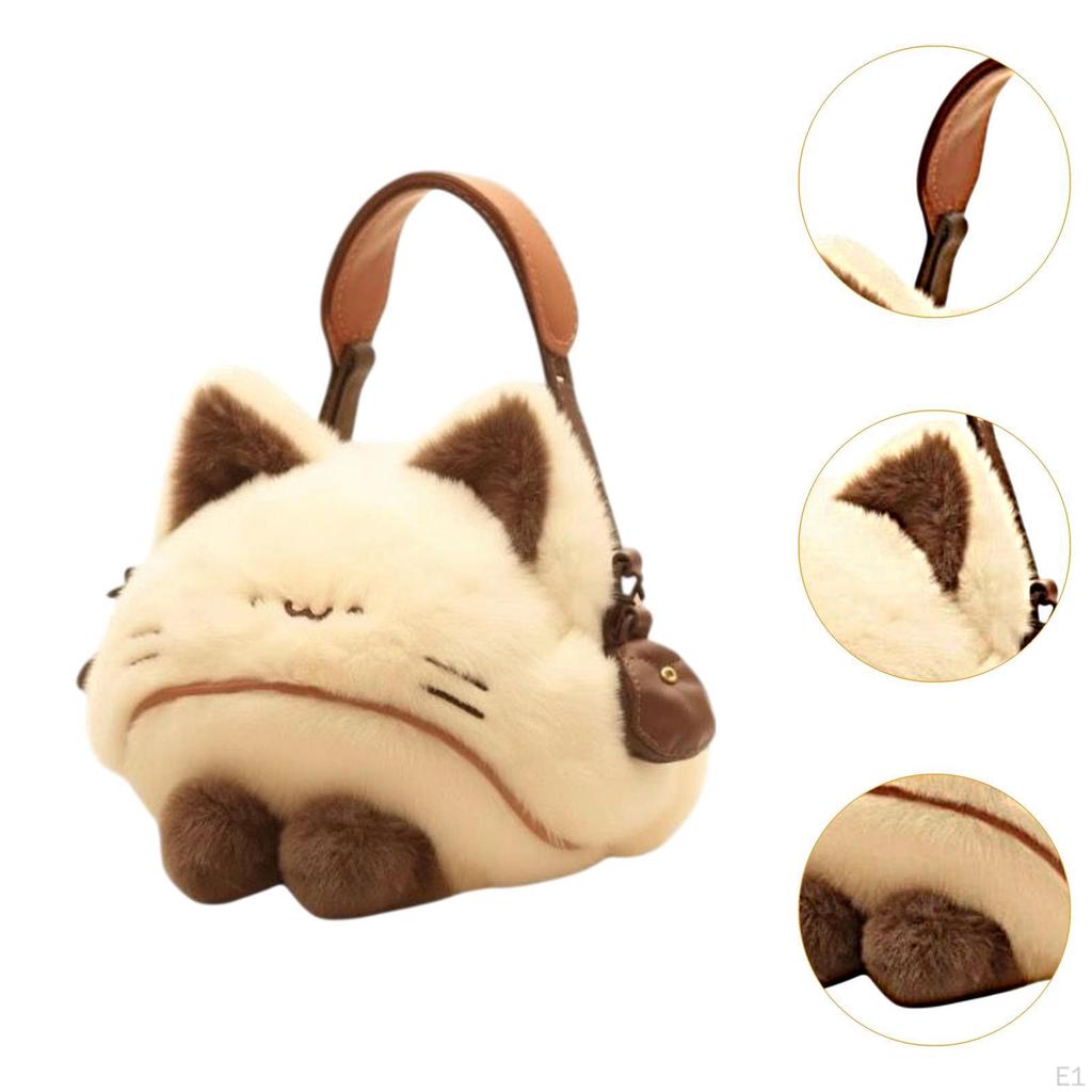Katze Plüsch Tasche Cartoon Schöne Make-Up für Geburtstag Geschenke Erwachsene Männer Mädchen Kinder