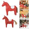 Horse Ornament Room Wooden Figurine Keepsake Art Crafts Portable