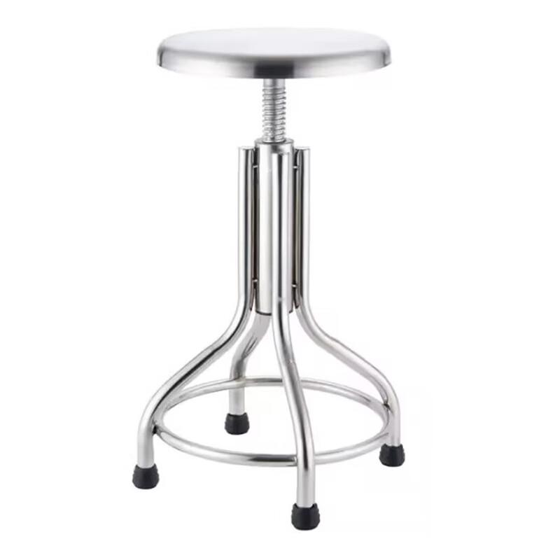 Adjustable Stainless Steel Medical Round Stool