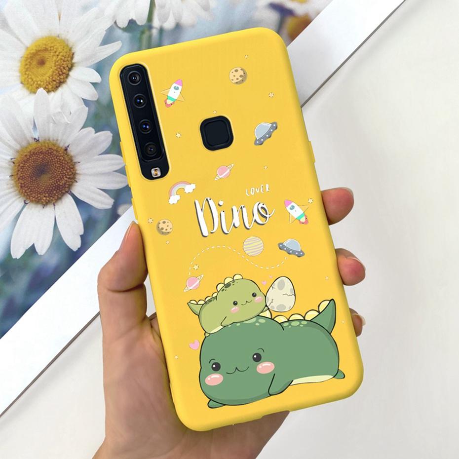 Hülle Für Samsung Galaxy A9 (2018) Niedliche Cartoon-Bonbonfarbene Weiche Silikon-Handyhüllen Für Samsung A9 2018 SM-A920F A9200 Bumper