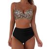 2024 Women's High-Waisted Tummy Control Slimming Bikini Set