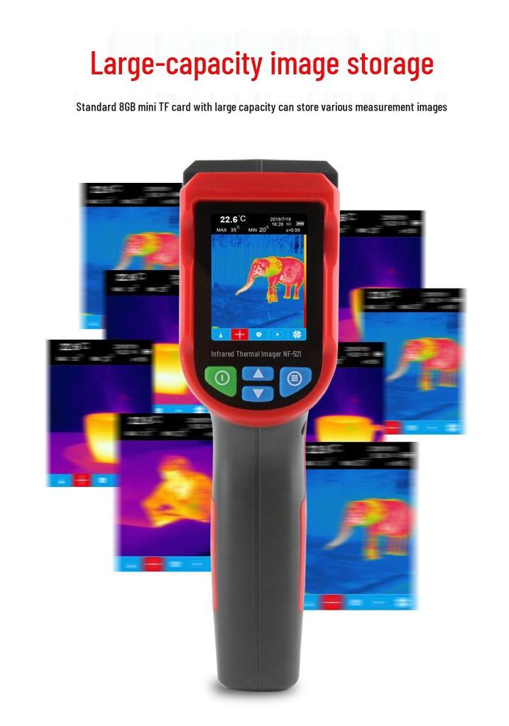Jingming NF-521 Infrared Thermal Imaging Camera with Automatic Temperature Sensing