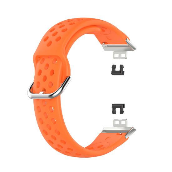 Flexible Watch Band Silicone Sport Wrist Replacement Strap Strap for Huawei Watch Fit