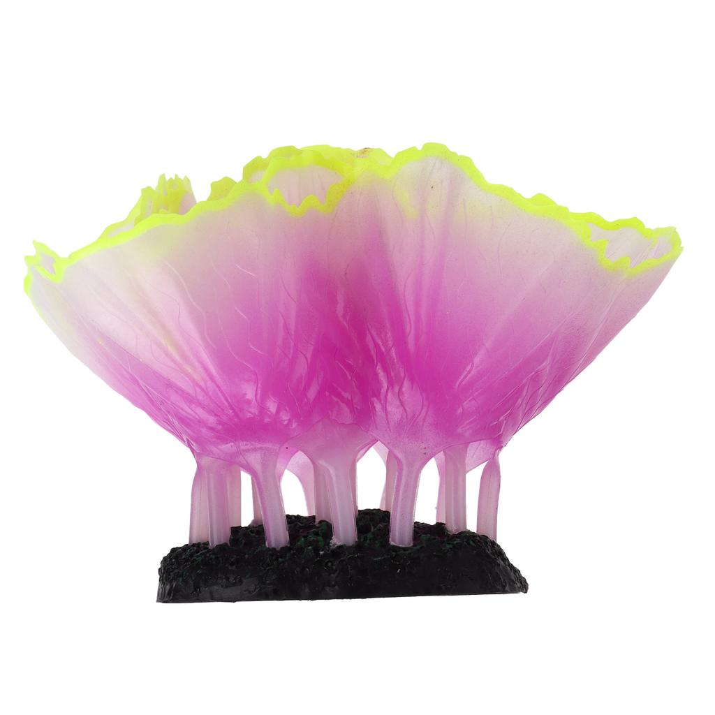 Akvarium Fluorescerende Salatkorall Dekorasjon Simulering Marine Planter Akvarium Landskapsforming