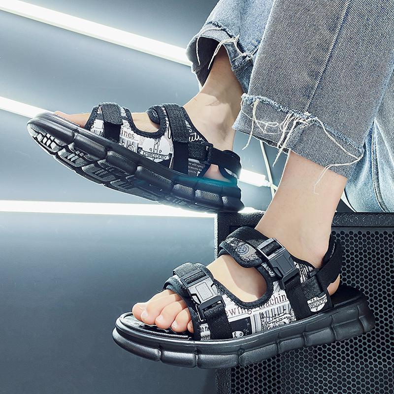 Sandals Summer New Sports Cool Slippers Outdoor Soft-soled Driving Casual Beach Shoes