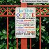 2D Flat, 1pc "In This Office You Are Always Special" School Counselor Aluminium Metal Wall Decor Sign - 8"x12" Colorful Inspirational Office Decor