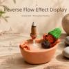 Resin Bathtub Backflow Incense Burner Ash Collection Tray Cone Incense Holder  Living Room