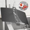 1pcs Silicone Sink Saddle Mat Kitchen Sink Protector Divider Mat Heat Resistant Coaster Multi-function Kitchen Tool