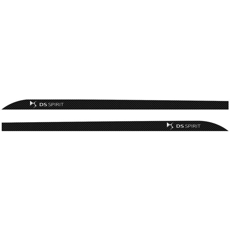 

2pcs Carbon Fiber Sport Stripes Car Door Side Skirt Decor 3D Sticker For Citroen C4 C3 C5 C1 C2 Berlingo Celysee Cactus Picasso DS