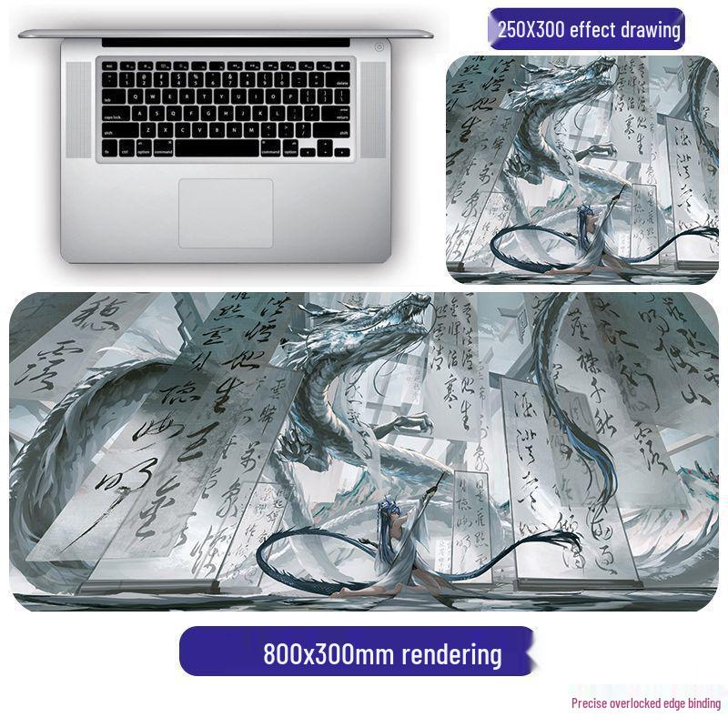 Arknights Chen Amiya Skadi 2D Game Large Mouse Pad for Home Desk