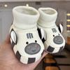 Soft Rubber Sole Baby Walker Shoes Non-Slip Breathable Infant Shoes Wear-resistant Cartoon Design Baby Socks Shoes